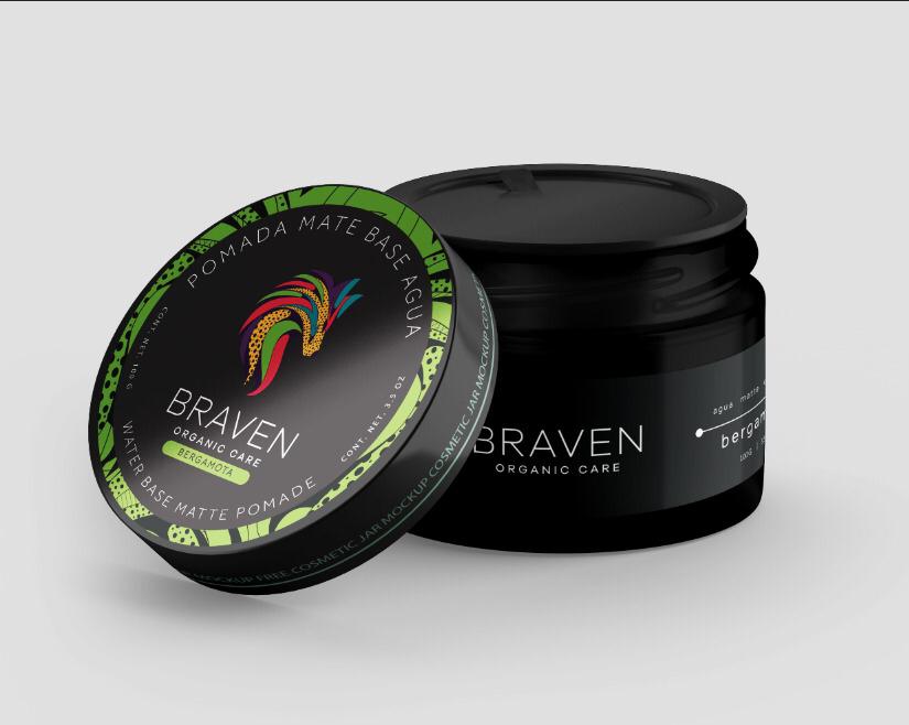 Pomada para Cabello Braven Bergamota